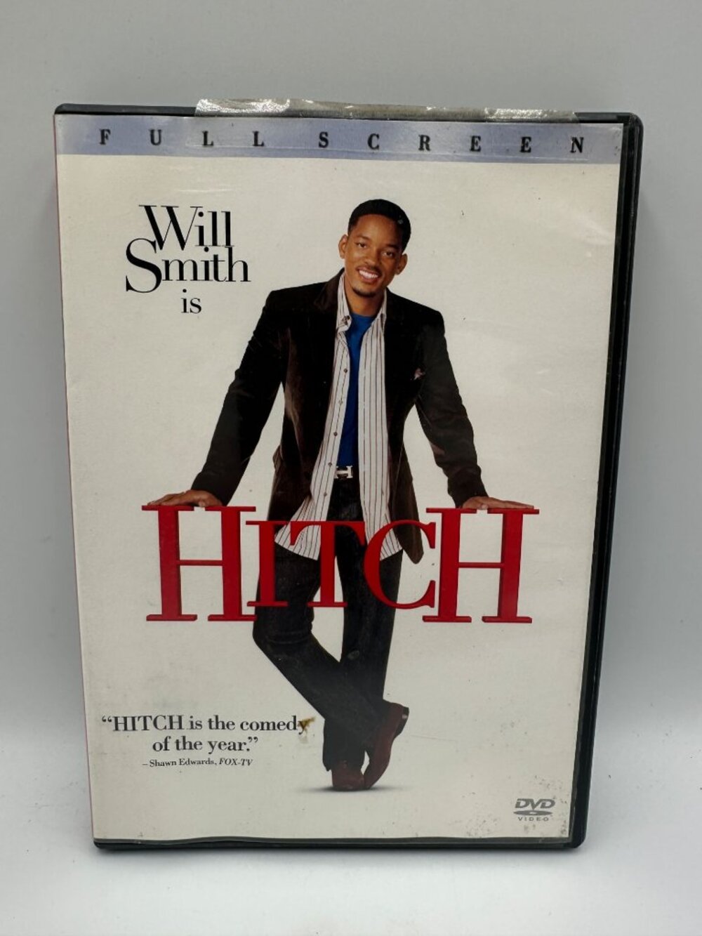 Will Smith Hitch Full Screen DVD 2005 PG 13 Andy Tennant Columbia Romantic